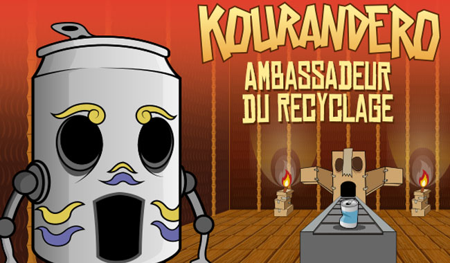 iim bap kourandero ambassadeur du recyclage - Projet "Kourandero, Ambassadeur du recyclage" réalisé pour CAE Clara Bis