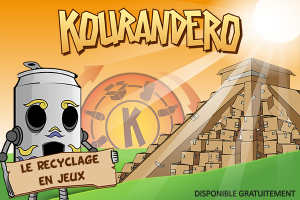 iim bap kourandero le recyclage en jeu disponible gratuitement 300x200 - Projet "Kourandero, Ambassadeur du recyclage" réalisé pour CAE Clara Bis