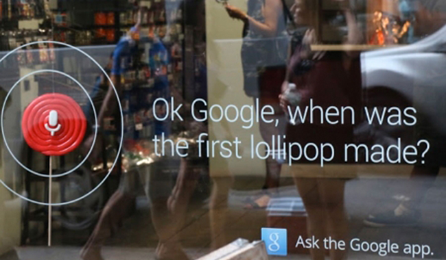 google lollipop - Communication visuelle : le street marketing fait sortir la pub de ses supports