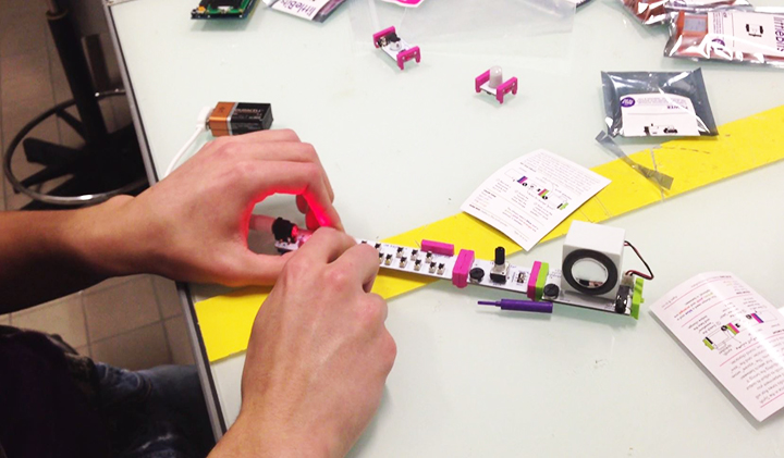 Préparation du synthé enregistreur