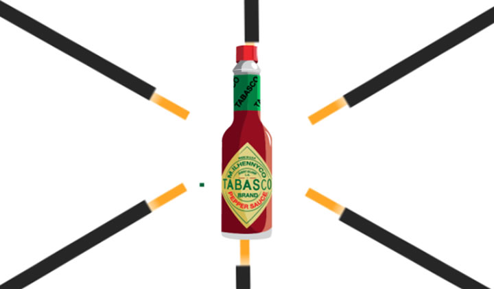 Tabasco1 Sultan - Micro spot publicitaire en motion design par Antoine, promo 2018