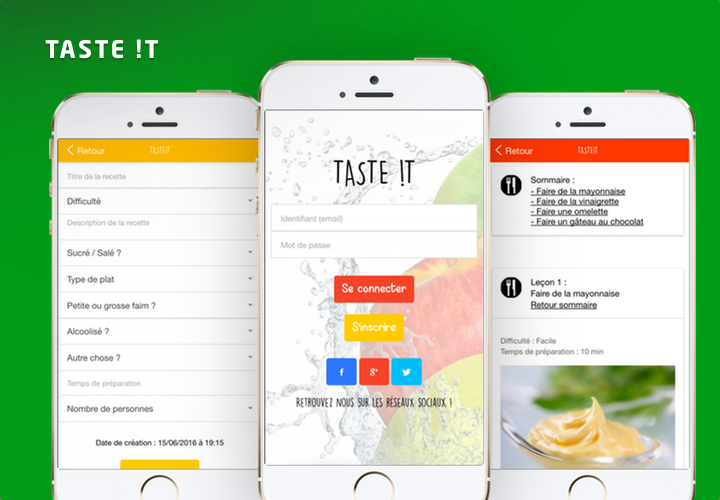 tasteit - TOP 5 des applications smartphone d’année 2 en Web & EBusiness Promo 2019