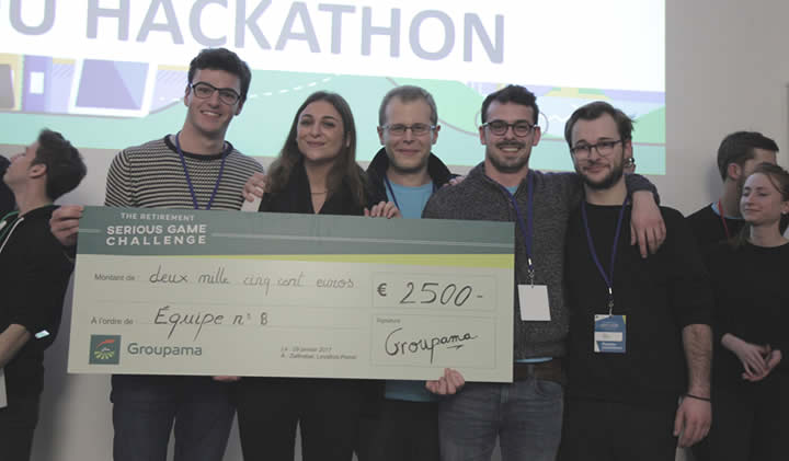 hackathon groupama - Hackathon Groupama : l'IIM et l'ESILV remportent le premier prix