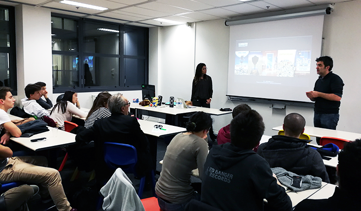 Conférence d'Illumination Mac Guff aux étudiants de l'Axe Animation 3D