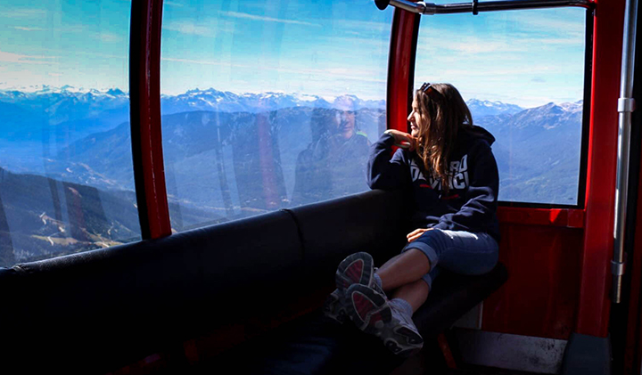 Montagne - Étudier au Canada : Christelle, promo 2019, en échange à Vancouver