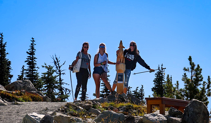 Randonnée à Whistler 1 - Étudier au Canada : Christelle, promo 2019, en échange à Vancouver