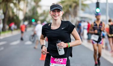 ironman course laura capellier yoann rochette 380x222 - Laura, Class of 2019, Took Second Place in her Category at the Ironman in Nice