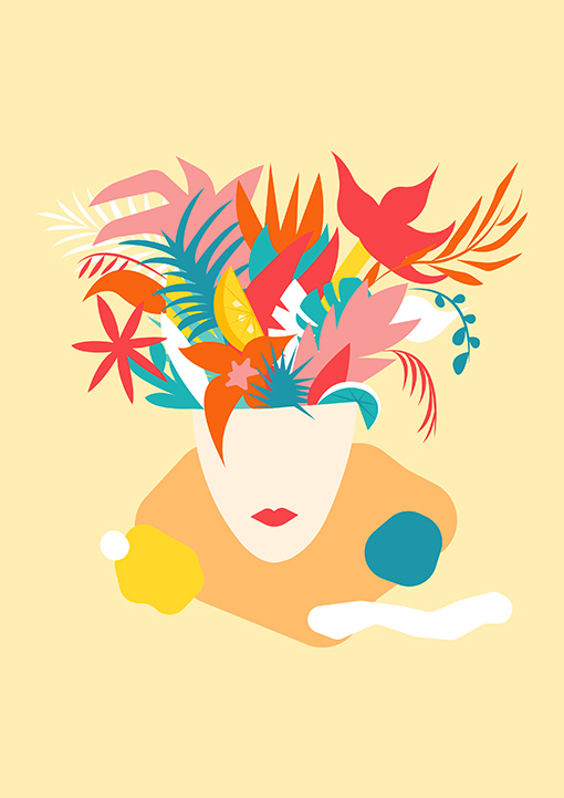 lea amati IIM flatdesign tetenfleurs - Portfolio de Léa, promo 2022