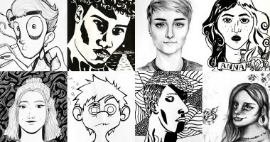 autoportraits iim creation design 380x200 - 5 books et showreels des étudiants de l'axe Création & Design