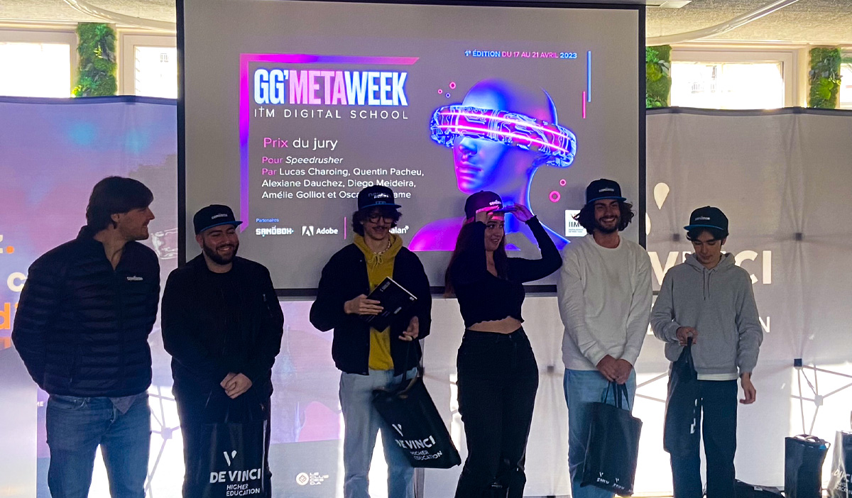 jglh - GG'Meta Week :  la promo 2026 adapte un jeu TV pour le Métavers