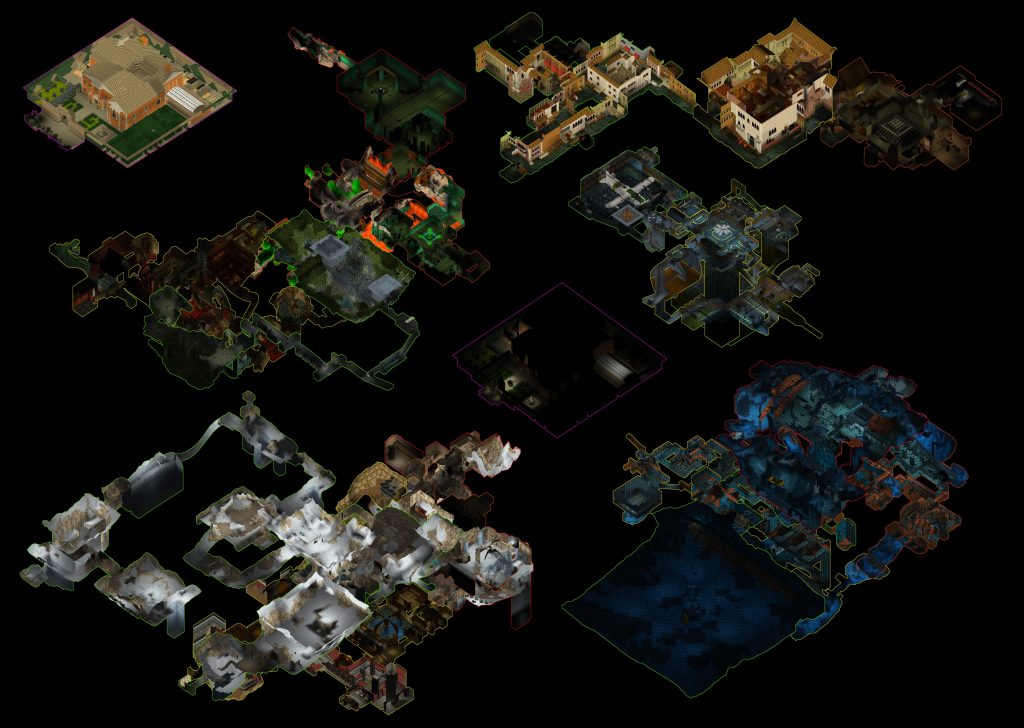 Cartographie Tomb Raider 2