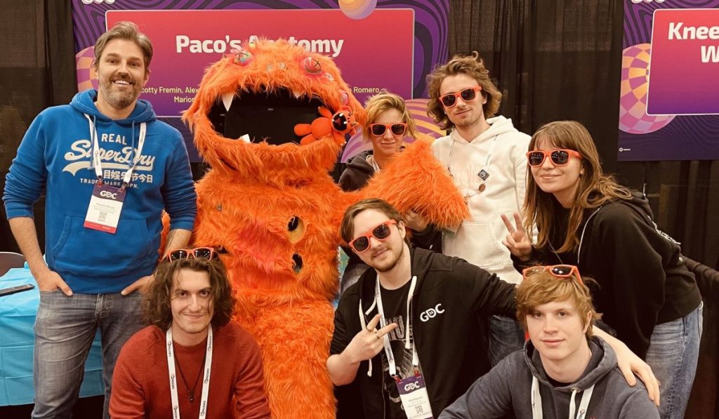 Game developers conference 2025 Paco anatomy stand 1024x597 - Paco's Anatomy fait sensation à la Game Developers Conference 2025 ! (promo 2026)