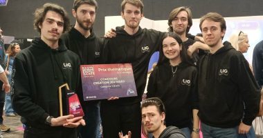 LeoIndieGames Prix jeu video Digital Games Festival 380x200 - Double victoire aux Mlle Pitch Awards 2025 pour deux étudiants de l’IIM, promo 2026 !