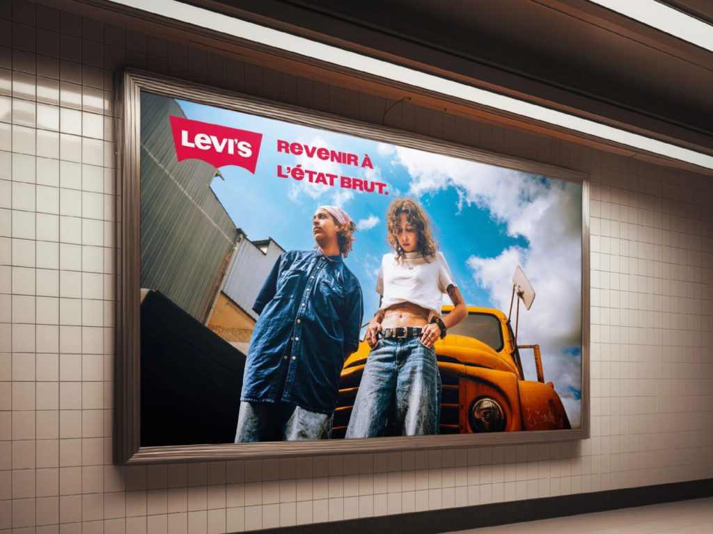 Seyana NAON LEVIS SHOOTING 26 1 1024x768 - Sol de Janeiro, Nike, Levi's : Les affiches publicitaires des étudiants en Création & Design !