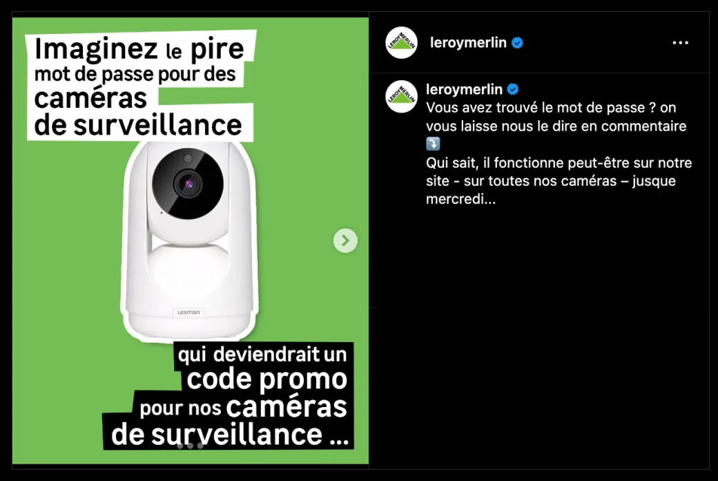 The password heist leroy merlin betc grand prix strat&eacute;gies 2026 prix etudiant iim