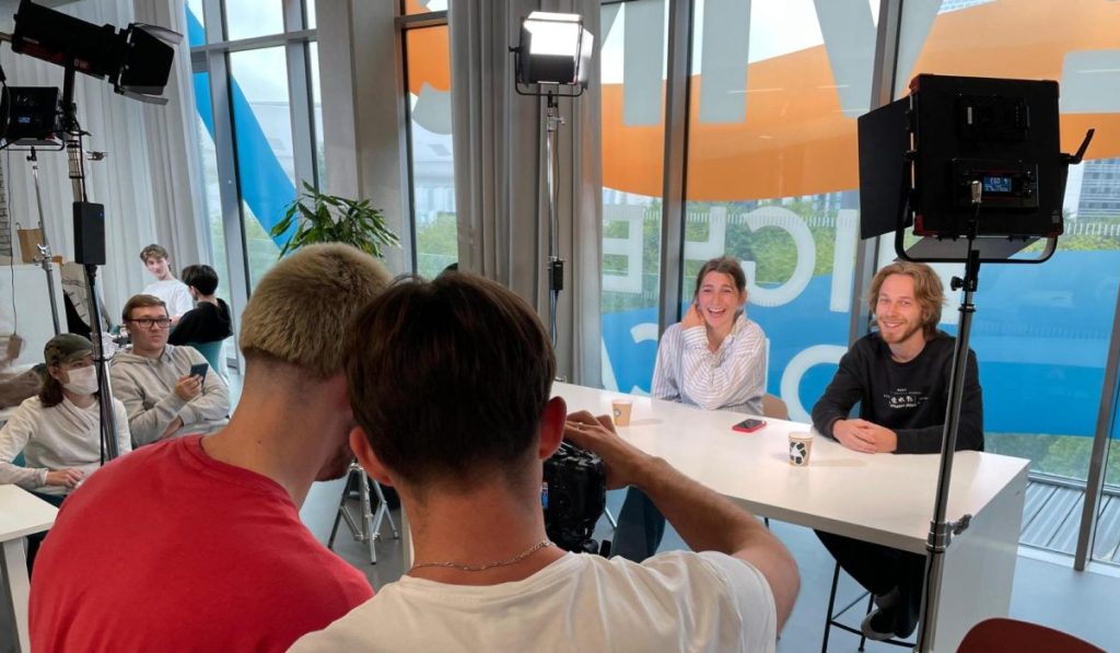 Audiovisuel bachelor 3 1024x597 - Premiers pas dans l’audiovisuel pour les étudiants de la promo 2030