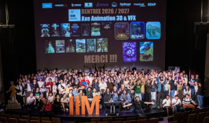 Rentree Animation 3D VFX formation bachelor master IIM – Projets étudiants, masterclass et tables rondes : la rentrée des étudiants en Animation 3D & VFX