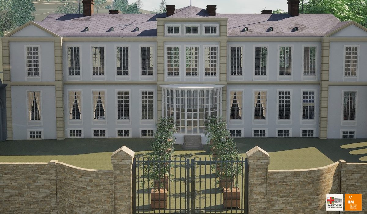 projet reconstitution historique 2 - Les étudiants de l’IIM recréent le Château de Saint-Leu-la-Forêt en 3D !