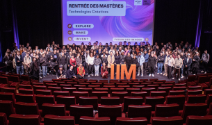 Vignette Insta – Rentrée des étudiants en Mastères du Pôle Technologies Créatives à l&rsquo;IIM