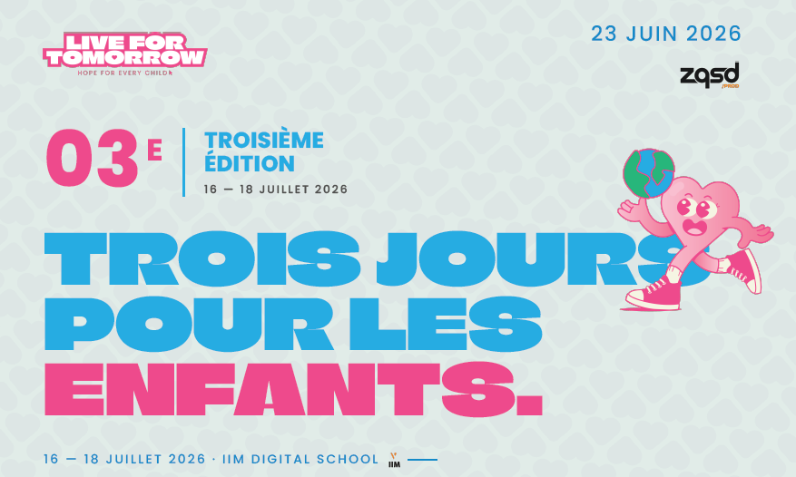 Live for tomorrow cartiatif UNICEF iim – Stream, défis et solidarité : l’IIM accueille l’évènement Live for Tomorrow au profit de l’UNICEF