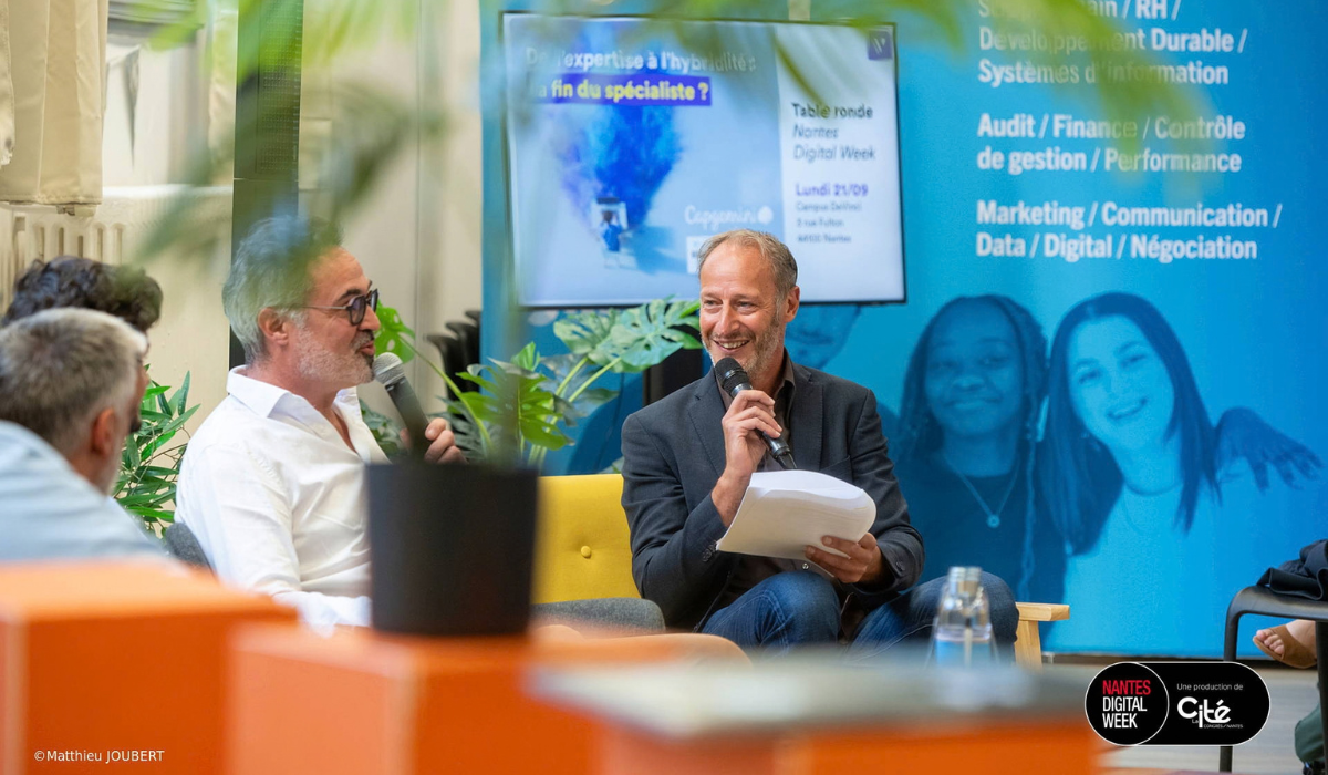 Nantes digital week capgemini iim table ronde hybride profil 1 – Nantes Digital Week 2026 : l’IIM et Capgemini interrogent l’avenir des expertises dans les métiers du numérique